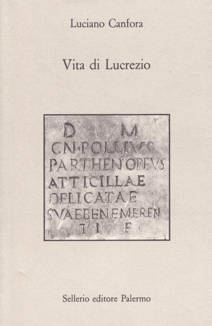 Vita di Lucrezio Vita di Lucrezio