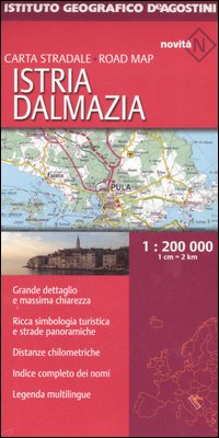 Istria e Dalmazia 1:200.000 Istria e Dalmazia 1:200.000