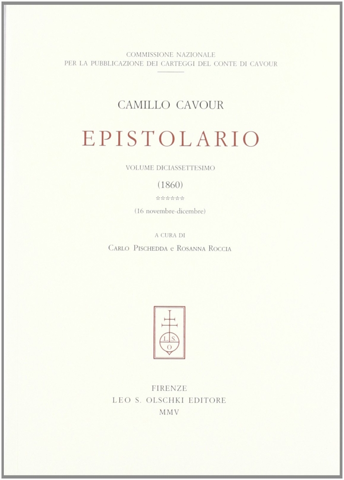 Epistolario. XVII. 1860 Epistolario. XVII. 1860