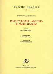 Inventario dell'archivio di Mario Gozzini Inventario dell'archivio di Mario Gozzini