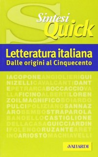 Letteratura italiana. Dalle origini al Cinquecento