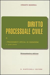 Diritto processuale civile Diritto processuale civile