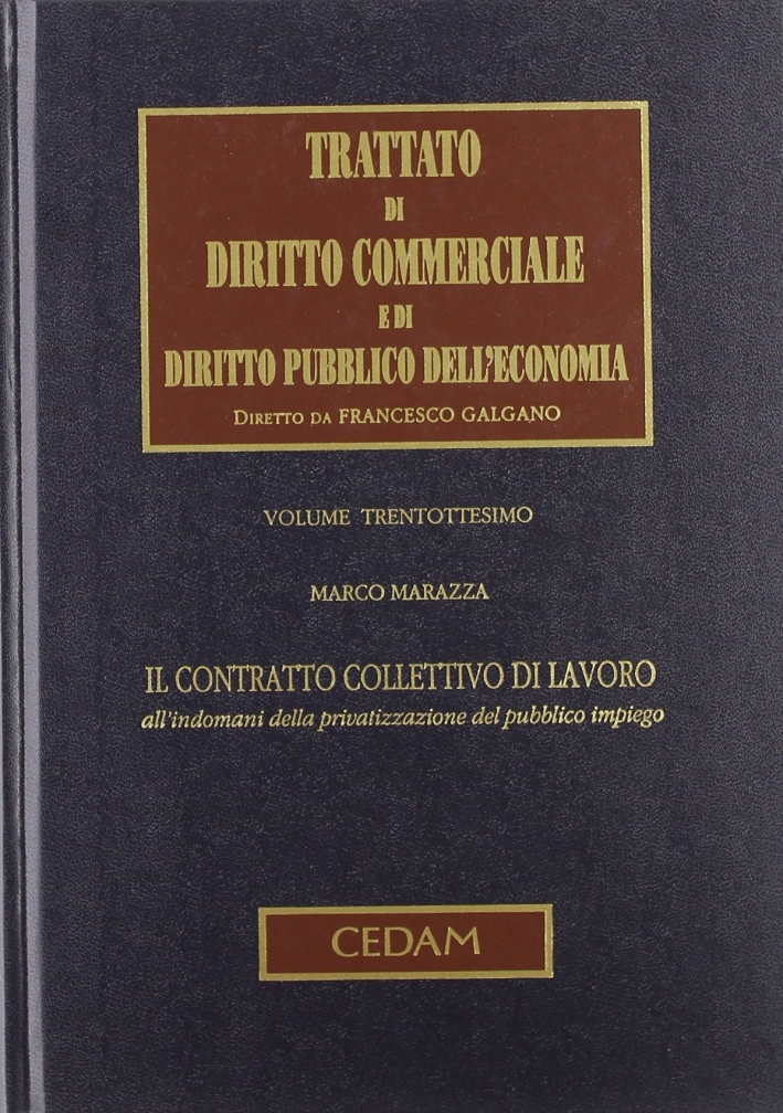 Il contratto collettivo di lavoro all'indomani della privatizzazione del pubblico impiego Il contratto collettivo di lavoro all'indomani della privatizzazione del pubblico impiego