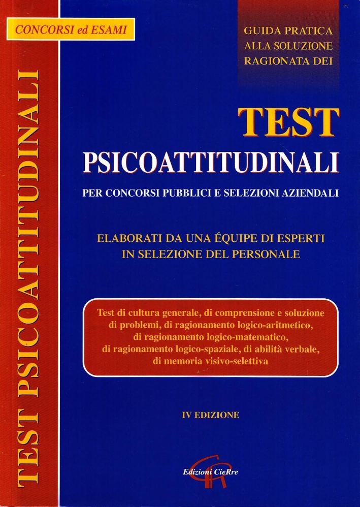 Test psicoattitudinali Test psicoattitudinali