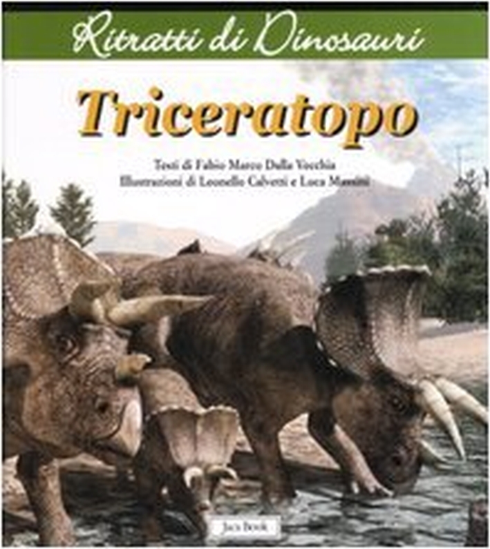 Triceratops. Ritratti di dinosauri Triceratops. Ritratti di dinosauri
