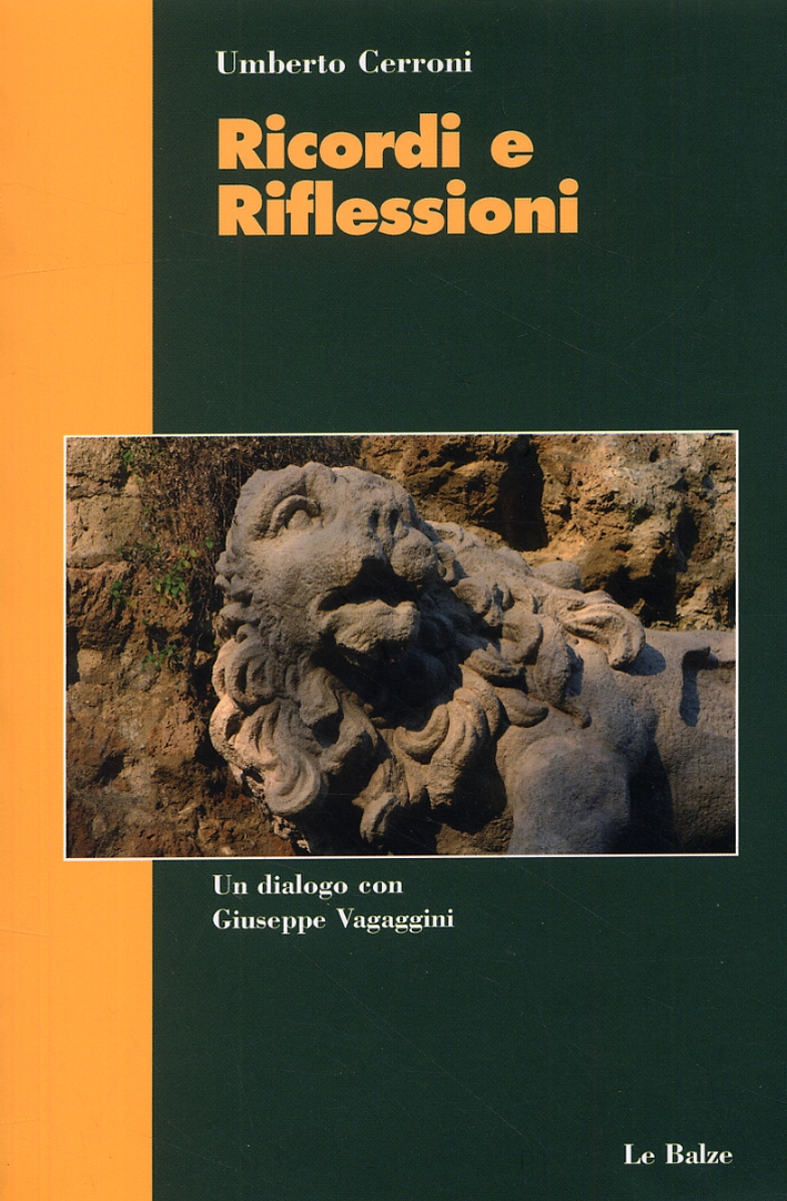 Ricordi e riflessioni. Un dialogo con Giuseppe Vagaggini Ricordi e riflessioni. Un dialogo con Giuseppe Vagaggini