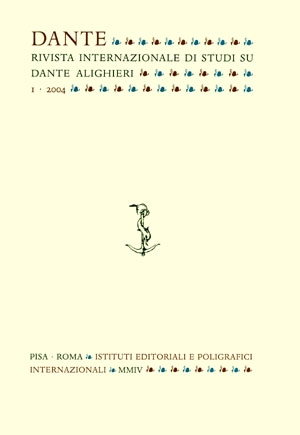 2005 Dante. Rivista internazionale di studi su Dante Alighieri