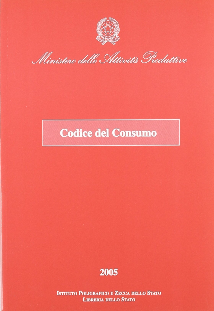 Codice del Consumo Codice del Consumo