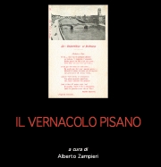 Il vernacolo pisano dalle origni a oggi Il vernacolo pisano dalle origni a oggi