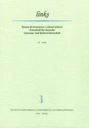 Links. Rivista di letteratura e cultura tedesca. 4. 2004 Links. Rivista di letteratura e cultura tedesca. 4. 2004