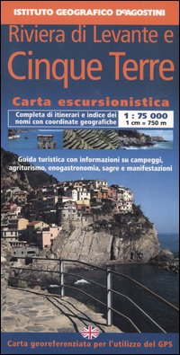Riviera di Levante e Cinque Terre 1:75 000. Con guida turistica. Ediz. italiana e inglese Riviera di Levante e Cinque Terre 1:75 000. Con guida turistica. Ediz. italiana e inglese