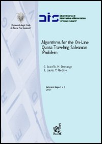 Algorithms for the on-line quota traveling salesman problem Algorithms for the on-line quota traveling salesman problem