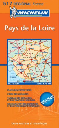 Pays de la Loire 1:275.000