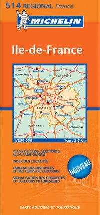 Île-de-France 1:250.000