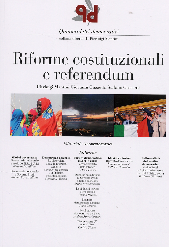 Riforme Costituzionali e Referendum Riforme Costituzionali e Referendum