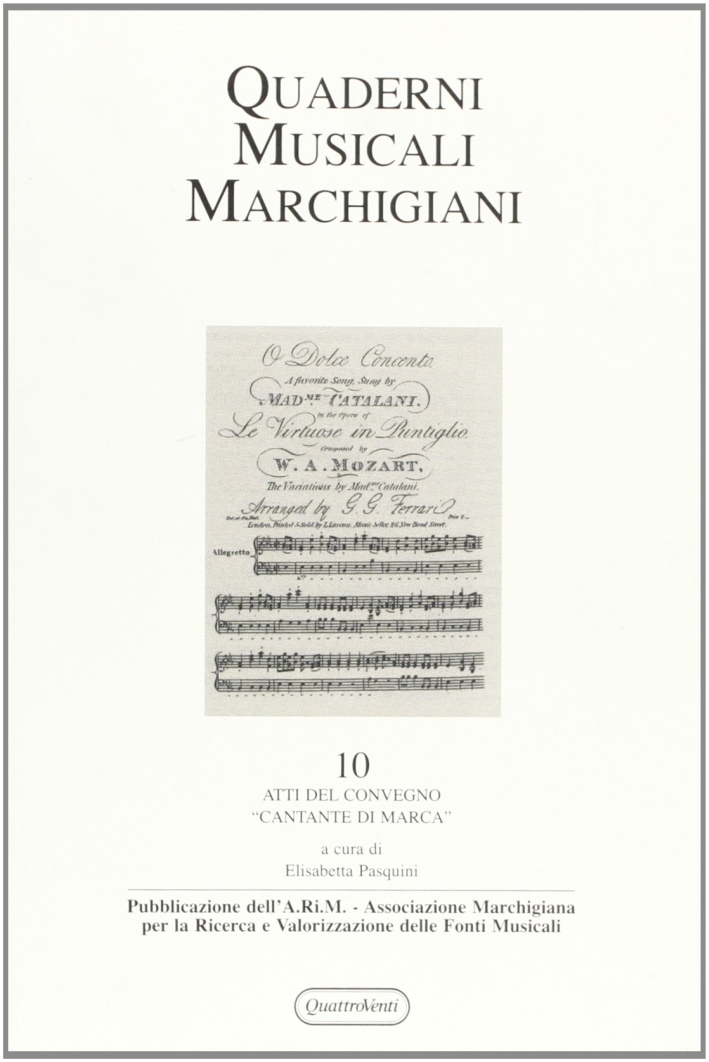 Quaderni musicali marchigiani (2003). Vol. 10 Quaderni musicali marchigiani (2003). Vol. 10