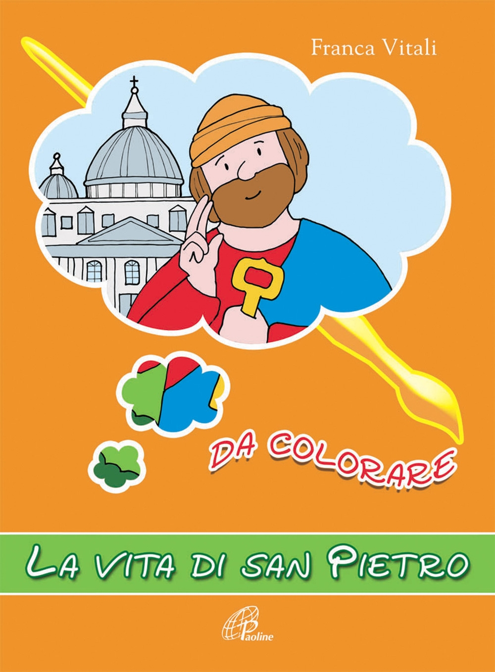 La vita di san Pietro da colorare La vita di san Pietro da colorare
