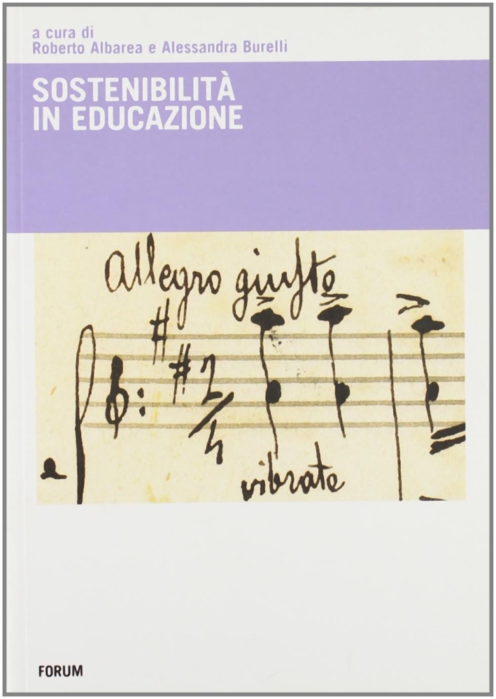 Sostenibilità in educazione Sostenibilità in educazione