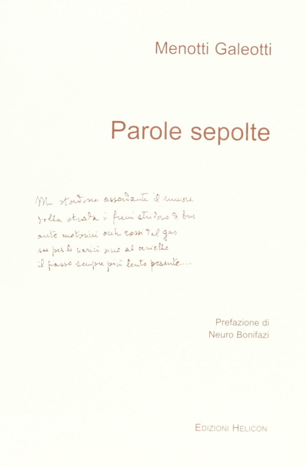 Parole sepolte Parole sepolte
