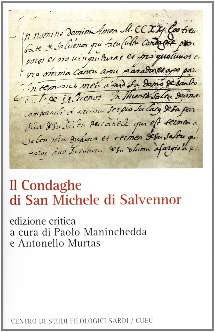 Il Condaghe di San Michele di Salvennor Il Condaghe di San Michele di Salvennor