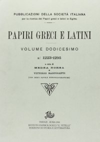 Papiri greci e latini. Vol. 12
