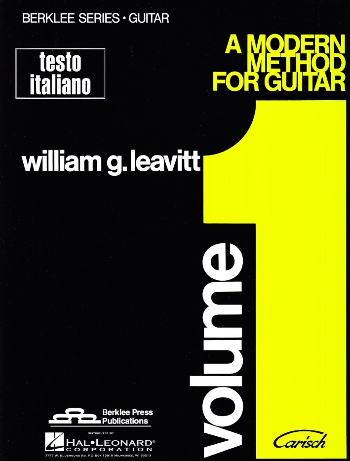 A Modern method for guitar. Vol. 1 A Modern method for guitar. Vol. 1
