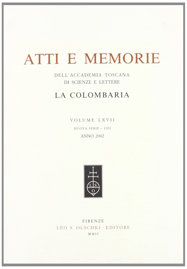 Accademia toscana di scienze e lettere Accademia toscana di scienze e lettere