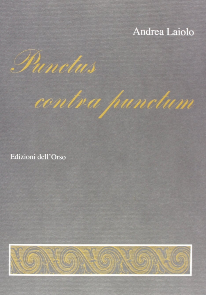 Punctus contra punctum Punctus contra punctum