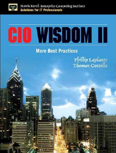 CIO Wisdom II CIO Wisdom II
