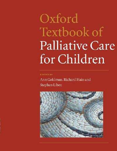 Oxford Textbook of Palliative Care for Children Oxford Textbook of Palliative Care for Children