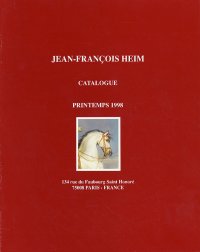 Galerie Jean-François Heim. Catalogue. Printemps 1998