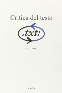 Critica del testo. Vol. 7/2