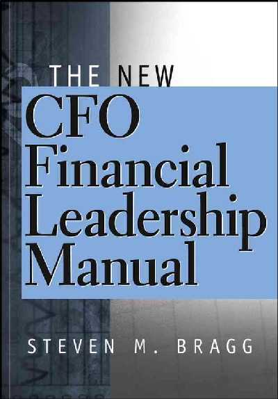 New CFO Financial Leadership Manual New CFO Financial Leadership Manual