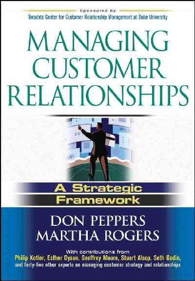 Managing Customer Relationships: a Strategic Framework Managing Customer Relationships: a Strategic Framework