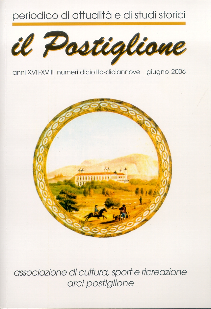 Il Postiglione. Anni XVII-XVIII Il Postiglione. Anni XVII-XVIII