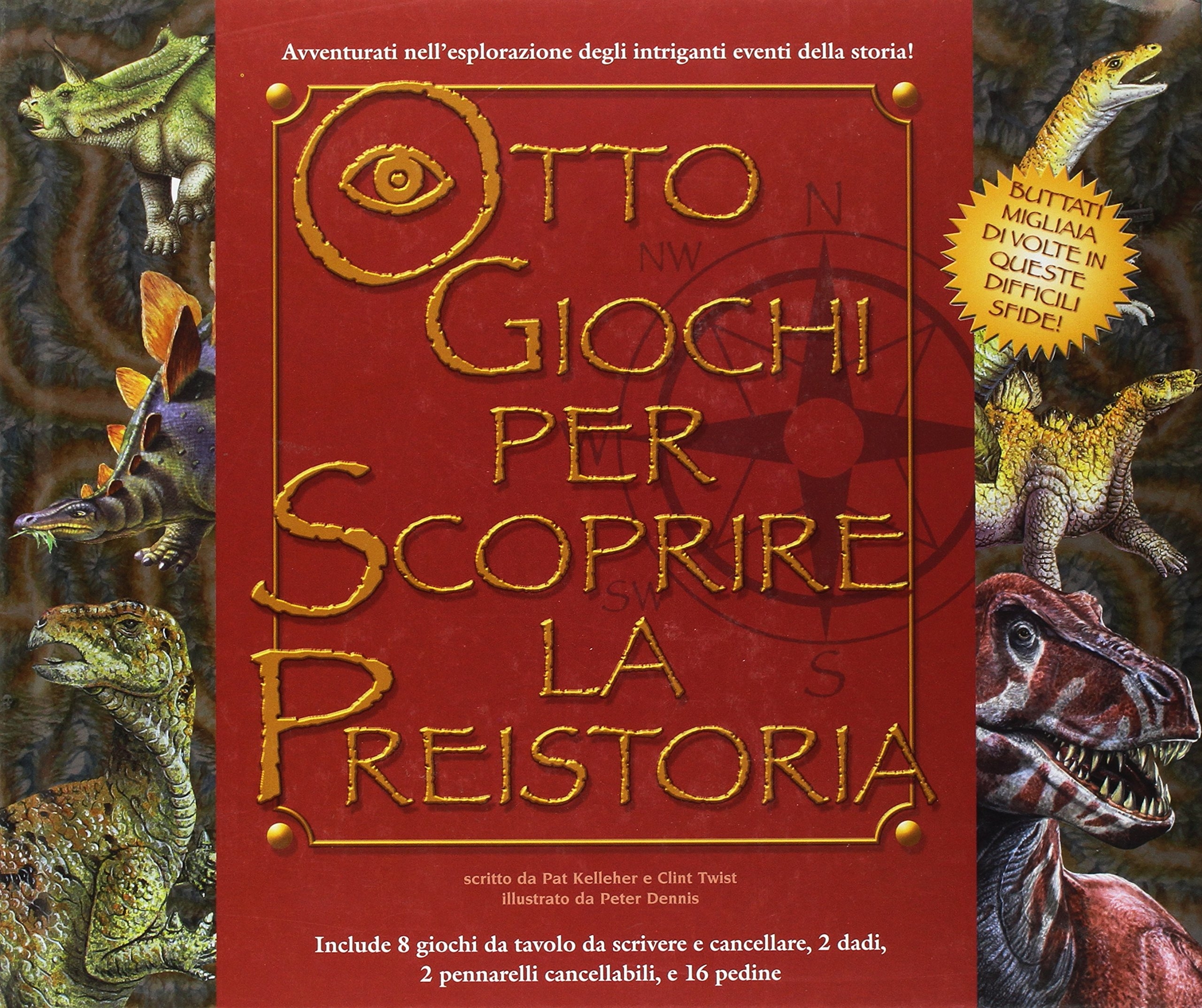 Otto giochi per scoprire la preistoria Otto giochi per scoprire la preistoria