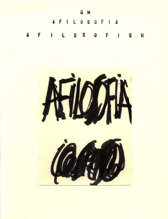 Martino Oberto. O M Afilosofia Afilosofism. Ut scriptura poesis Martino Oberto. O M Afilosofia Afilosofism. Ut scriptura poesis