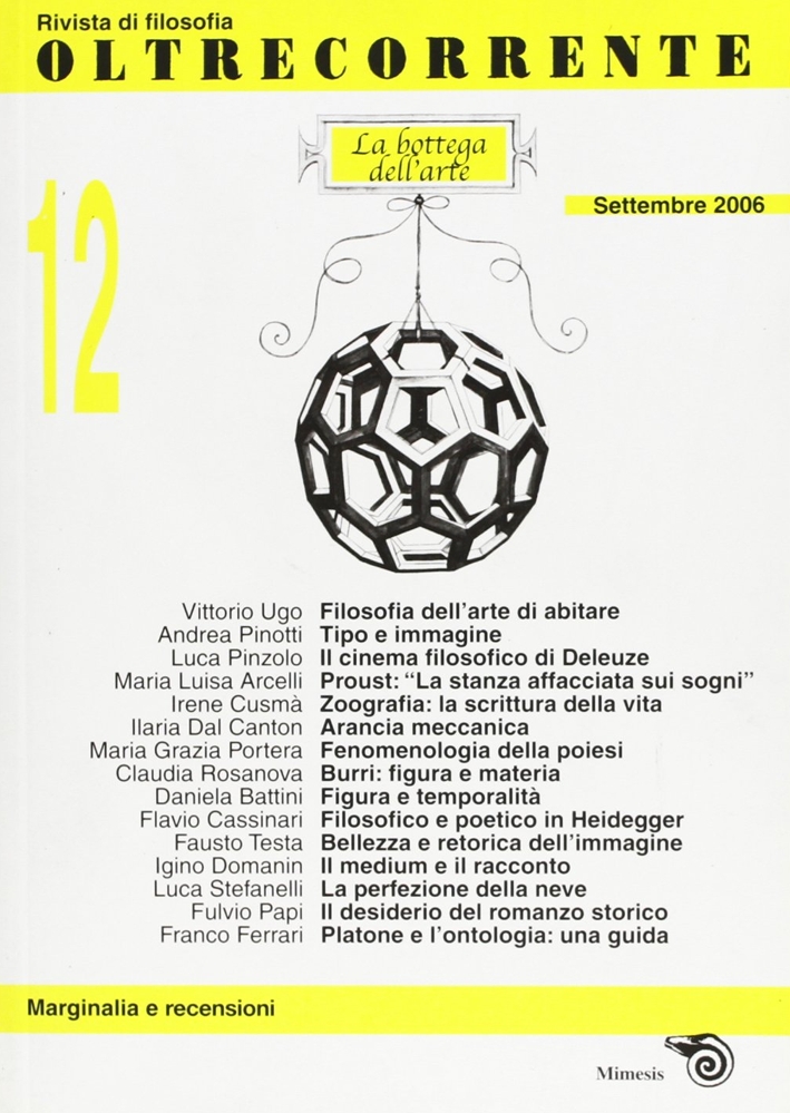 Oltrecorrente. Vol. 12: La bottega dell'arte Oltrecorrente. Vol. 12: La bottega dell'arte