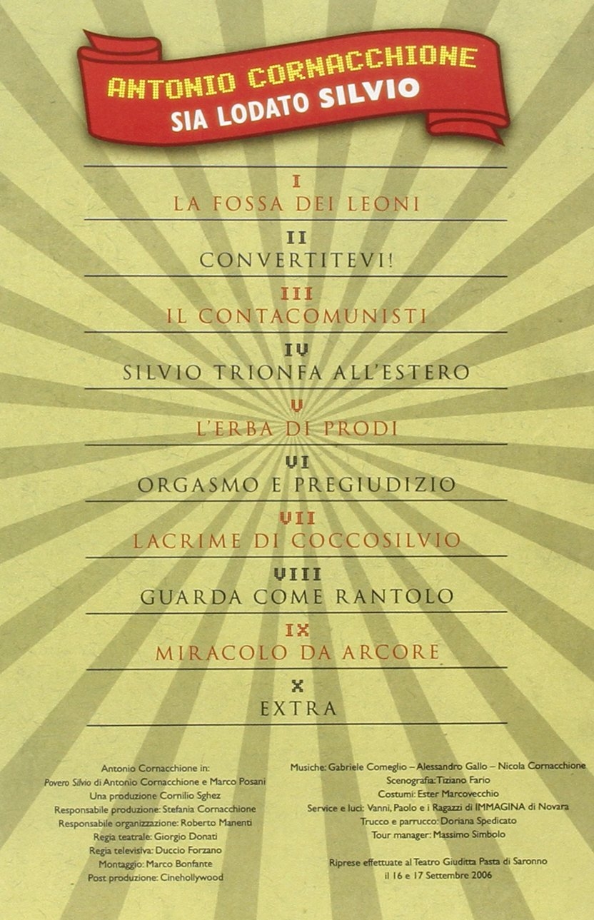 Sia Lodato Silvio. Chi si Loda S'Imbroda. con DVD Sia Lodato Silvio. Chi si Loda S'Imbroda. con DVD