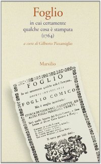 Foglio. In cui certamente qualche cosa è stampata (1764)