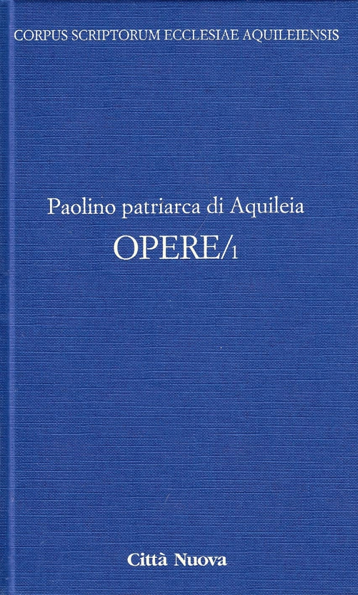 Opere. Vol. 10/1 Opere. Vol. 10/1