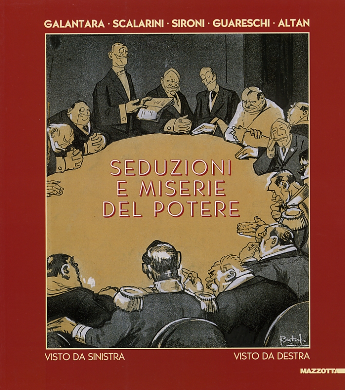 Seduzioni e miserie del potere visto da sinistra, visto da destra. Galantara, Scalarini, Sironi, Guareschi, Altan