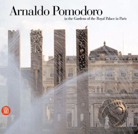 Arnaldo Pomodoro in the Gardens of the Royal Palace in Paris Arnaldo Pomodoro in the Gardens of the Royal Palace in Paris
