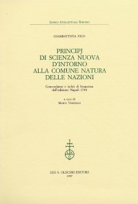Giambattista Vico. Principj di scienza nuova d'intorno alla commune natura delle nazioni. Concordanze e indici di frequenza dell'Ed. napoli 1744