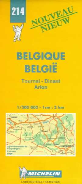 Belgique. Tournai, Dinant, Arlon 1:200.000 Belgique. Tournai, Dinant, Arlon 1:200.000