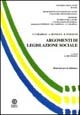 Argomenti di legislazione sociale. Materiali per la didattica