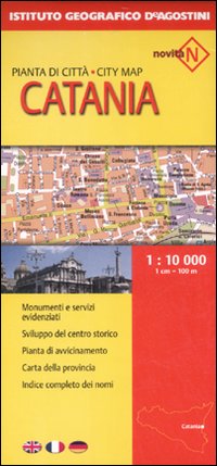 Catania 1:10 000. Ediz. Multilingue Catania 1:10 000. Ediz. Multilingue