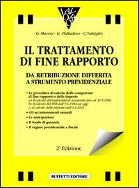 Trattamento di fine rapporto Trattamento di fine rapporto