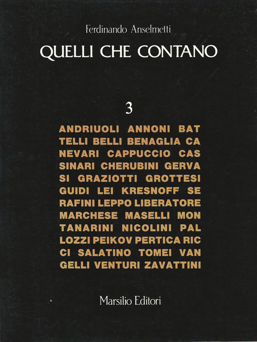 Quelli che contano. Vol. 3 Quelli che contano. Vol. 3