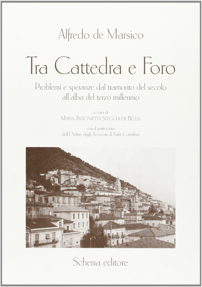 Tra cattedra e foro. Problemi e speranze dal tramonto del secolo all'alba del terzo millennio. Tra cattedra e foro. Problemi e speranze dal tramonto del secolo all'alba del terzo millennio.